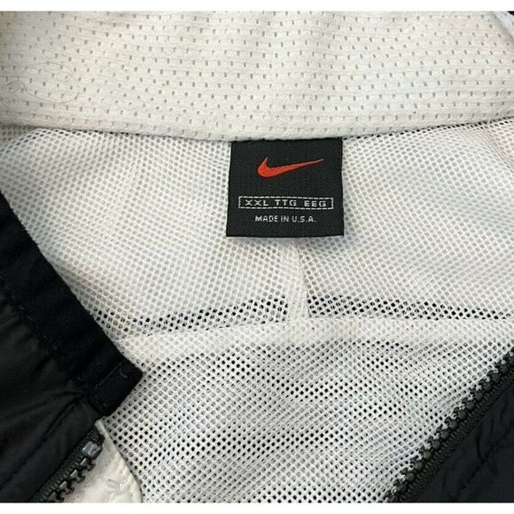 Vtg XXL Nike Track Jacket South Carolina Black Mesh Interior Zipper Pockets USA - Picture 4 of 7